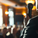 Firemný event s prezentáciou značky a interakciou so zákazníkmi.